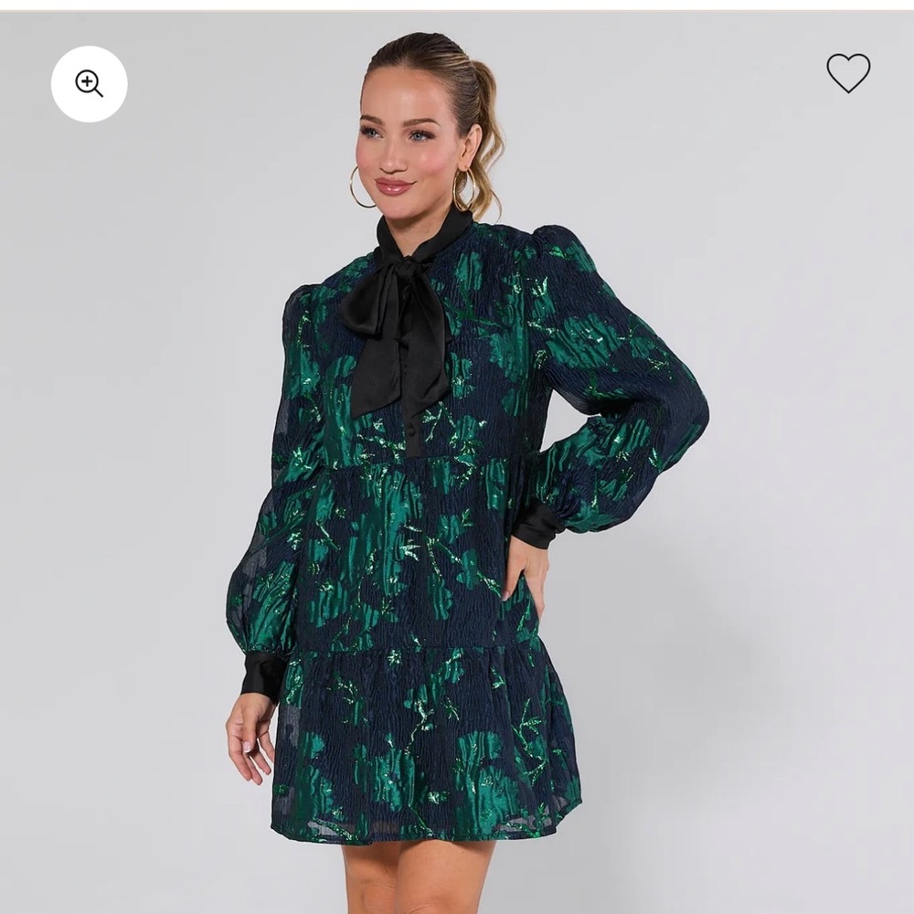 Fun long sleeve mini dress